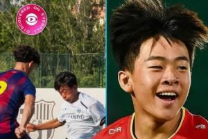 🔥国外博主关注16岁邝兆镭:千万别小瞧中国足球,它正在崛起