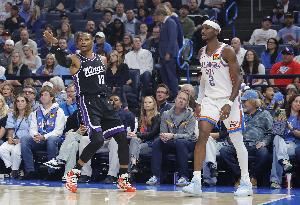 亚历山大在雷霆190次30+ 队史超威少独居第二&仅次于杜兰特